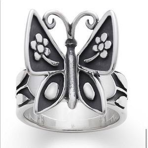 James Avery Butterfly ring